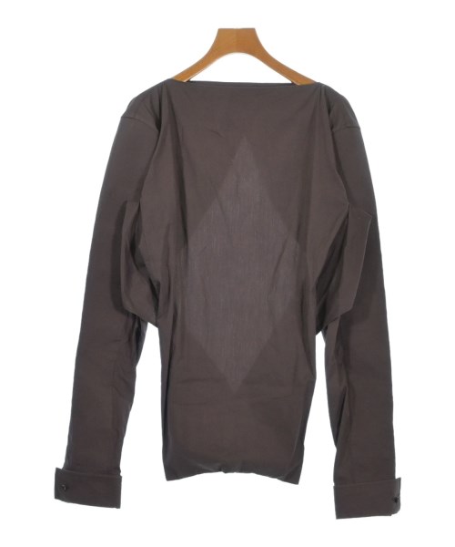 Maison Margiela(メゾンマルジェラ)ブラウス 茶 サイズ:F/2200683920055