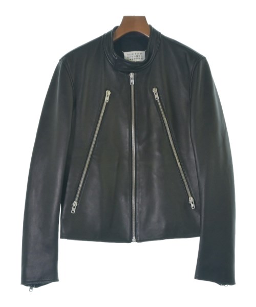 Maison Margiela(メゾンマルジェラ)ライダース 茶 サイズ:44(S位)/2200685892015