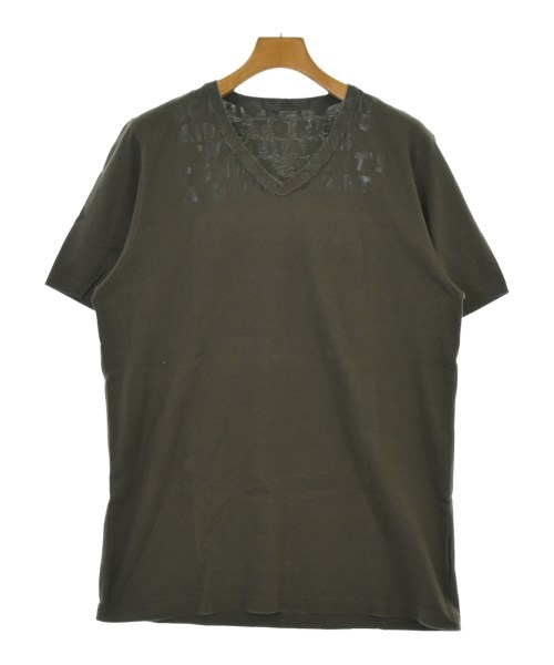 Maison Margiela(メゾンマルジェラ)Tシャツ・カットソー 茶 サイズ:L/2200687524037