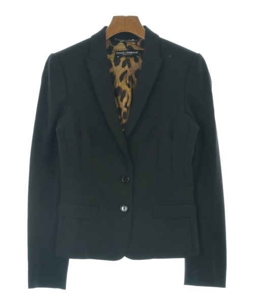 DOLCE&GABBANA(ドルチェアンドガッバーナ)テーラードジャケット 黒 サイズ:40(M位)/2200682160018