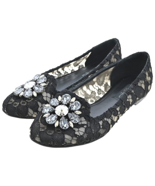 DOLCE&GABBANA(ドルチェアンドガッバーナ)パンプス 黒 サイズ:EU35(21.5cm位)/2200693089070
