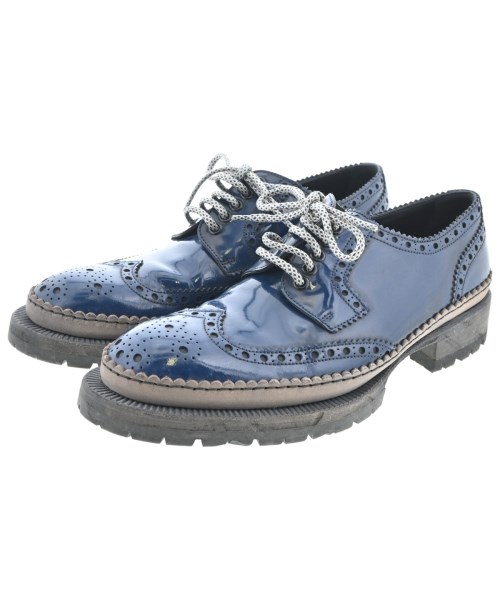 DOLCE&GABBANA(ドルチェアンドガッバーナ)ビジネス・ドレスシューズ 紺 サイズ:UK8(26.5cm位)/2200699066310