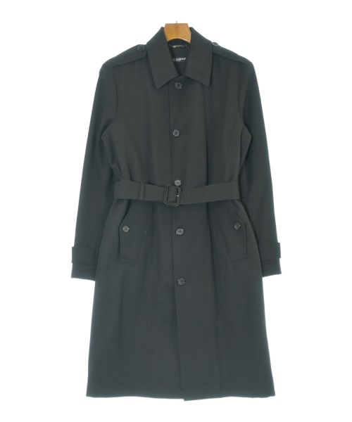 DOLCE&GABBANA(ドルチェアンドガッバーナ)トレンチコート 黒 サイズ:44(S位)/2200656548019
