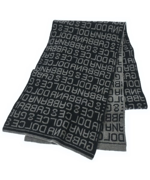 DOLCE&GABBANA(ドルチェアンドガッバーナ)マフラー 黒 サイズ:-/2200662144076
