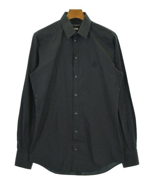 DOLCE&GABBANA(ドルチェアンドガッバーナ)ドレスシャツ 紺 サイズ:39(M位)/2200664416058
