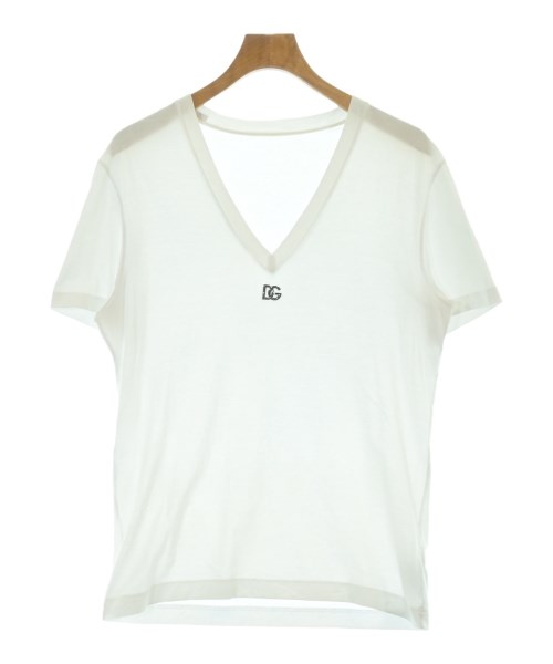 DOLCE&GABBANA(ドルチェアンドガッバーナ)Tシャツ・カットソー 白 サイズ:-(XS位)/2200671717261