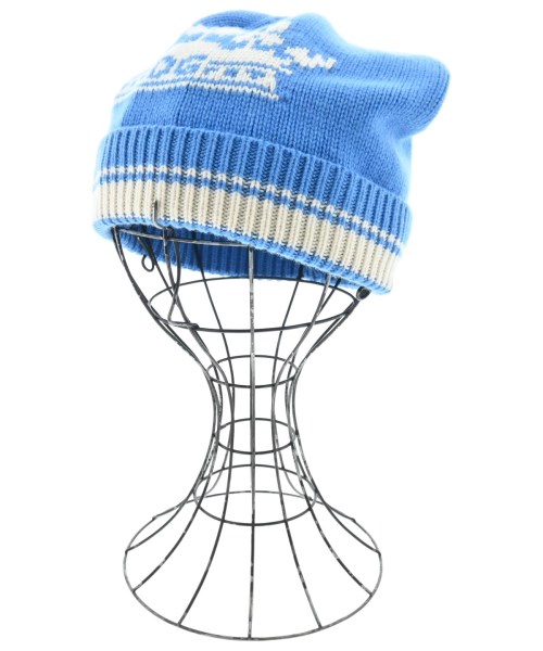 DOLCE&GABBANA(ドルチェアンドガッバーナ)ニットキャップ・ビーニー 青 サイズ:U/2200667883192