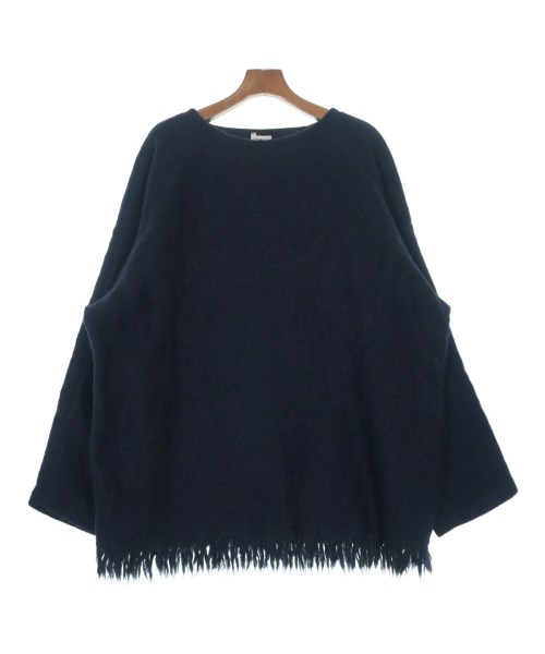 DRIES VAN NOTEN(ドリスヴァンノッテン)ニット・セーター 紺 サイズ:L/2200636995062