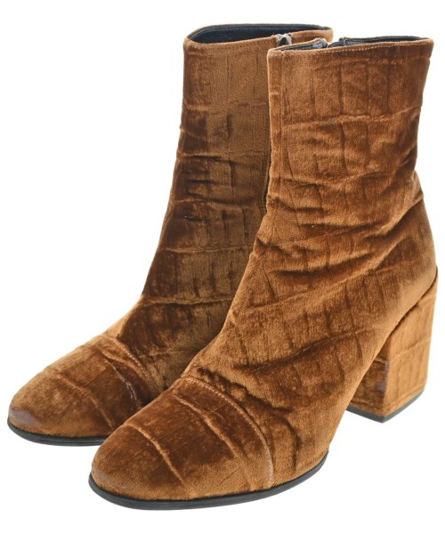 DRIES VAN NOTEN(ドリスヴァンノッテン)ブーツ 茶 サイズ:EU36(22.5cm位)/2200673689023