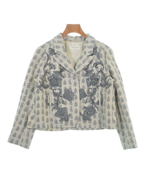DRIES VAN NOTEN(ドリスヴァンノッテン)テーラードジャケット ベージュ サイズ:36(XS位)/2200681748125