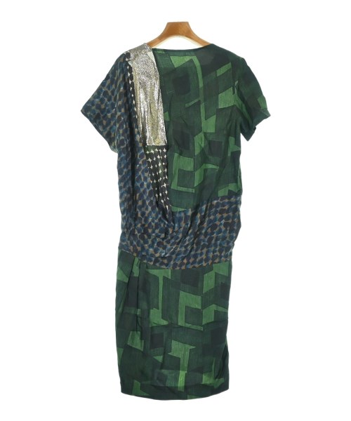 DRIES VAN NOTEN(ドリスヴァンノッテン)ワンピース 緑 サイズ:36(XS位)/2200694698059