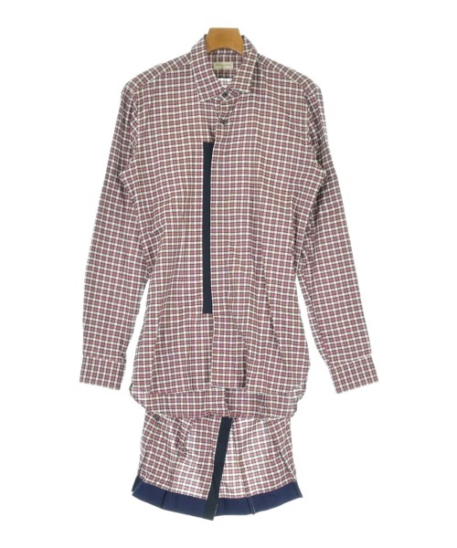 DRIES VAN NOTEN(ドリスヴァンノッテン)カジュアルシャツ 赤 サイズ:48(L位)/2200697936349