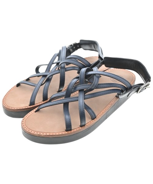 DRIES VAN NOTEN(ドリスヴァンノッテン)サンダル 黒 サイズ:EU40(25cm位)/2200699066174