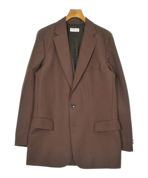 DRIES VAN NOTEN(ドリスヴァンノッテン)テーラードジャケット 茶 サイズ:M/2200662234012