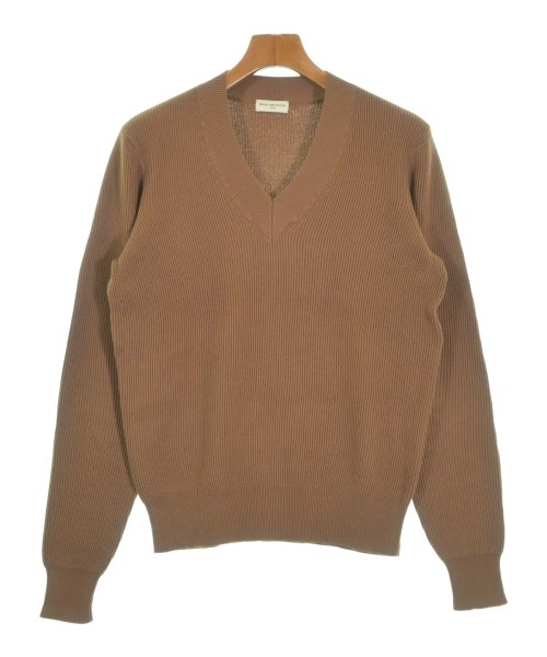 DRIES VAN NOTEN(ドリスヴァンノッテン)ニット・セーター 茶 サイズ:S/2200651005081