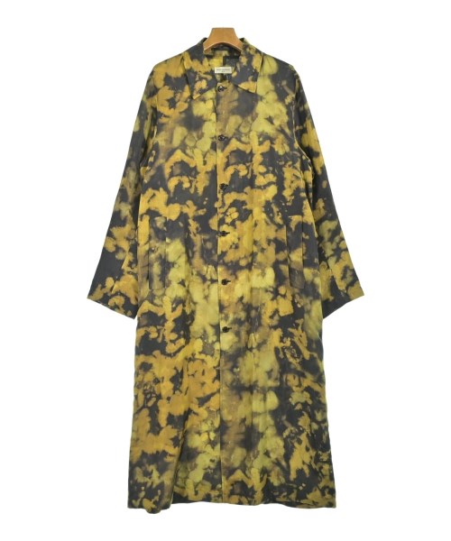 DRIES VAN NOTEN(ドリスヴァンノッテン)ステンカラーコート 黄 サイズ:50(XL位)/2200702242038