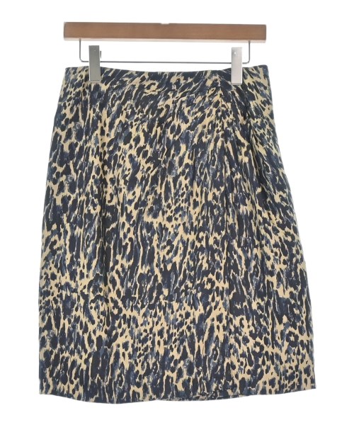 DRIES VAN NOTEN(ドリスヴァンノッテン)ひざ丈スカート ベージュ サイズ:36(XS位)/2200659094049