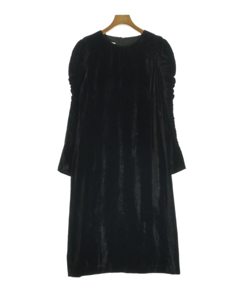 DRIES VAN NOTEN(ドリスヴァンノッテン)シャツワンピース 黒 サイズ:40(M位)/2200664884024