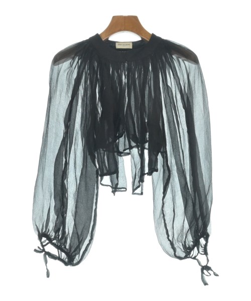 DRIES VAN NOTEN(ドリスヴァンノッテン)カジュアルシャツ 黒 サイズ:S/2200666644046