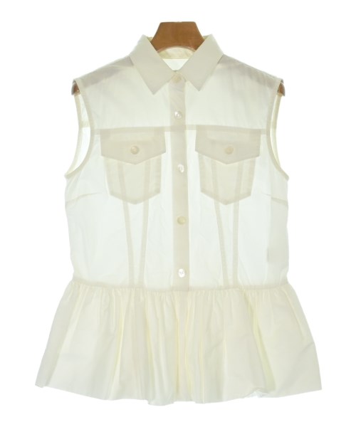DRIES VAN NOTEN(ドリスヴァンノッテン)カジュアルシャツ 白 サイズ:36(XS位)/2200681319189