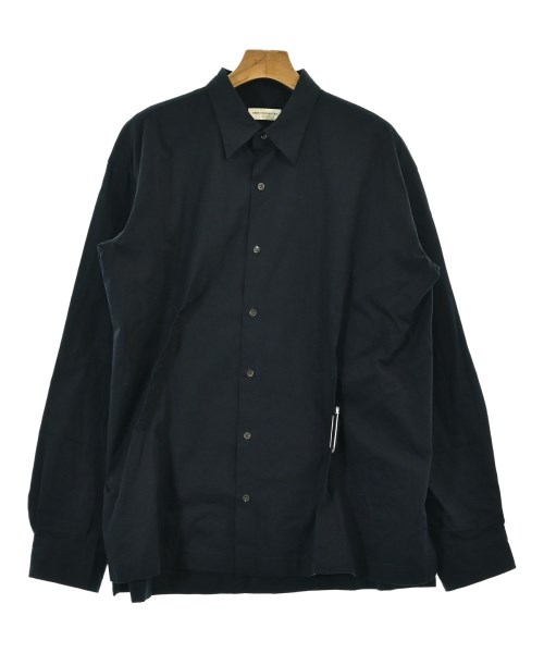 DRIES VAN NOTEN(ドリスヴァンノッテン)カジュアルシャツ 紺 サイズ:44(S位)/2200683679038