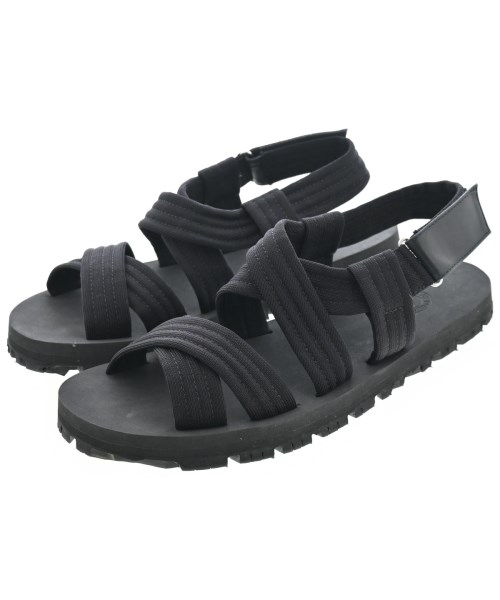 DRIES VAN NOTEN(ドリスヴァンノッテン)サンダル 黒 サイズ:EU44(29cm位)/2200683231465