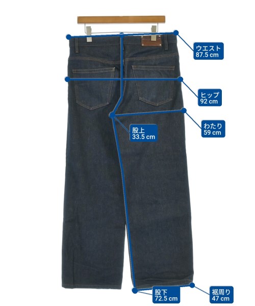 DRIES VAN NOTEN（ドリスヴァンノッテン）デニムパンツ 紺 サイズ:31(M位) メンズ/2200680056122