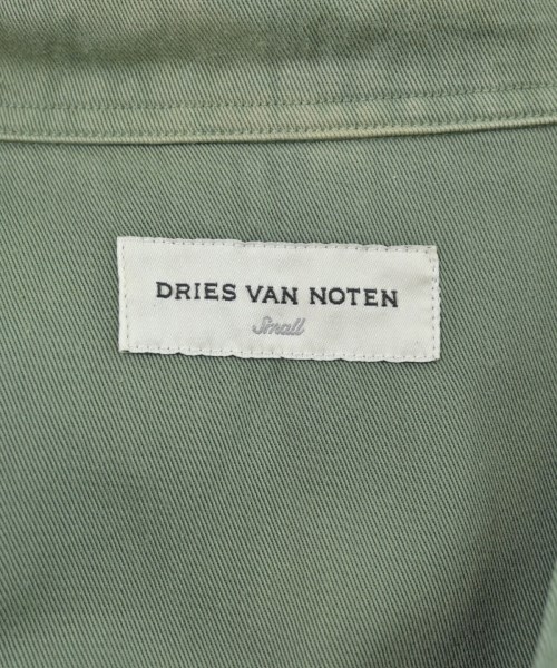 DRIES VAN NOTEN（ドリスヴァンノッテン）カジュアルシャツ カーキ サイズ:S メンズ/2200688037024