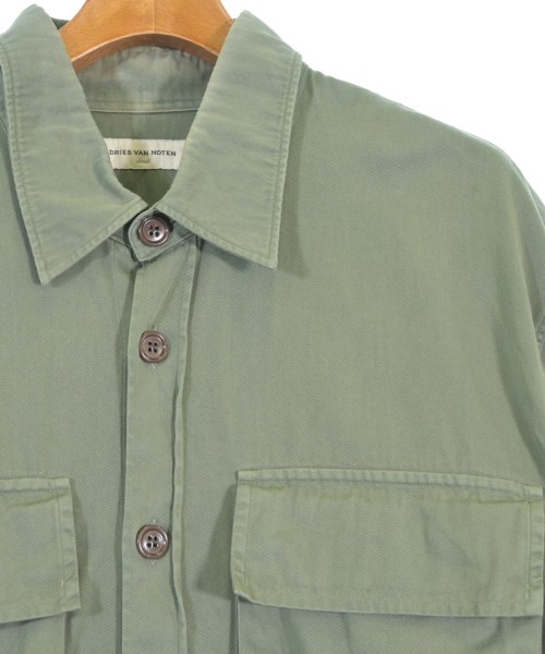 DRIES VAN NOTEN（ドリスヴァンノッテン）カジュアルシャツ カーキ サイズ:S メンズ/2200688037024