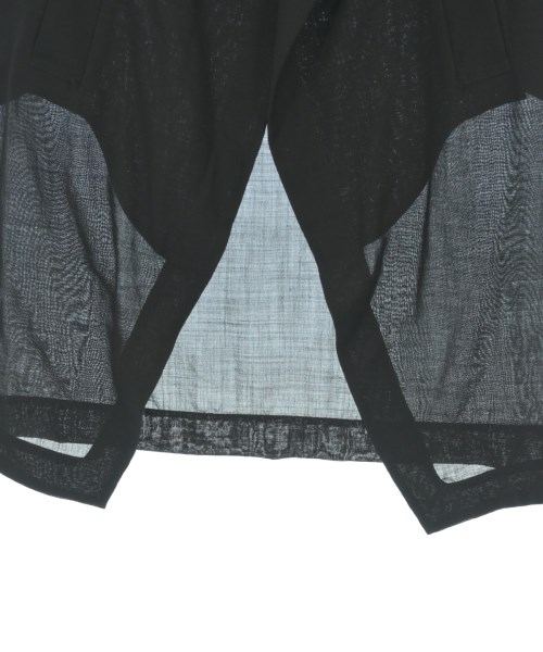 ANN DEMEULEMEESTER（アンドゥムルメステール）カジュアルシャツ 黒 サイズ:36(S位) メンズ/2200688323042