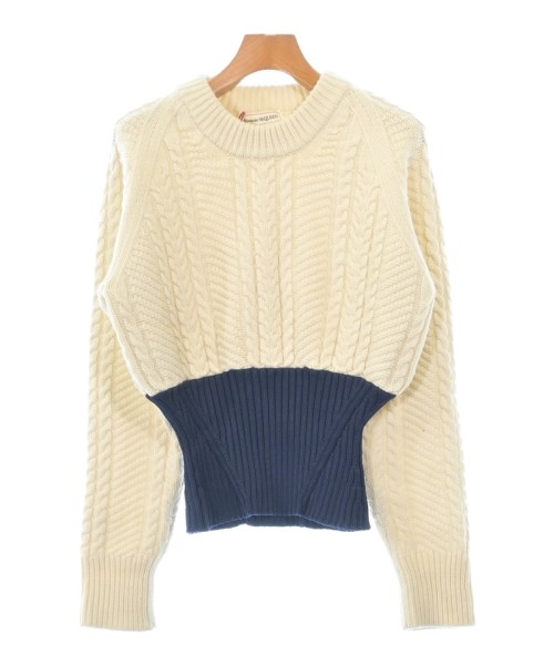 ALEXANDER MCQUEEN(アレキサンダーマックイーン)ニット・セーター 白 サイズ:S/2200626186036