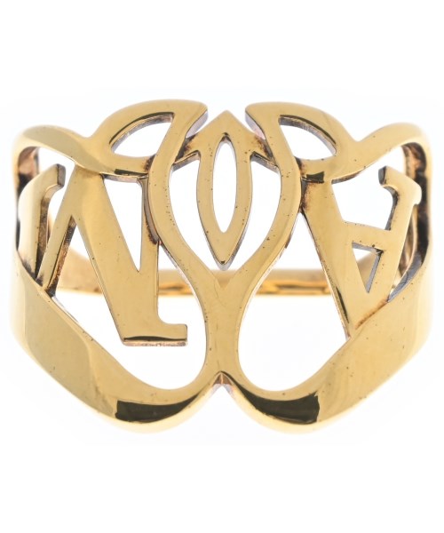 ALEXANDER MCQUEEN(アレキサンダーマックイーン)リング ゴールド サイズ:S/2200641544125