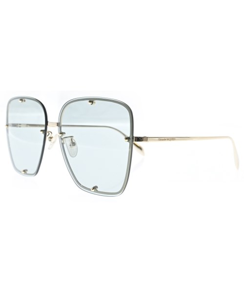 ALEXANDER MCQUEEN(アレキサンダーマックイーン)サングラス ゴールド サイズ:-/2200674933170