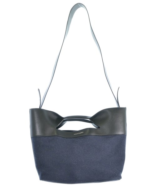 ALEXANDER MCQUEEN(アレキサンダーマックイーン)トートバッグ 紺 サイズ:-/2200660697024