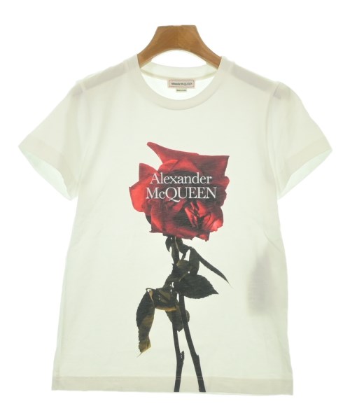 ALEXANDER MCQUEEN(アレキサンダーマックイーン)Tシャツ・カットソー 白 サイズ:36(XS位)/2200664223014
