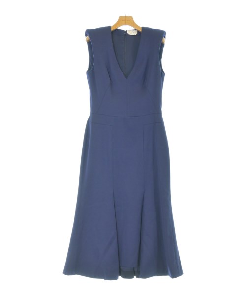 ALEXANDER MCQUEEN(アレキサンダーマックイーン)ワンピース 紺 サイズ:42(M位)/2200665818318