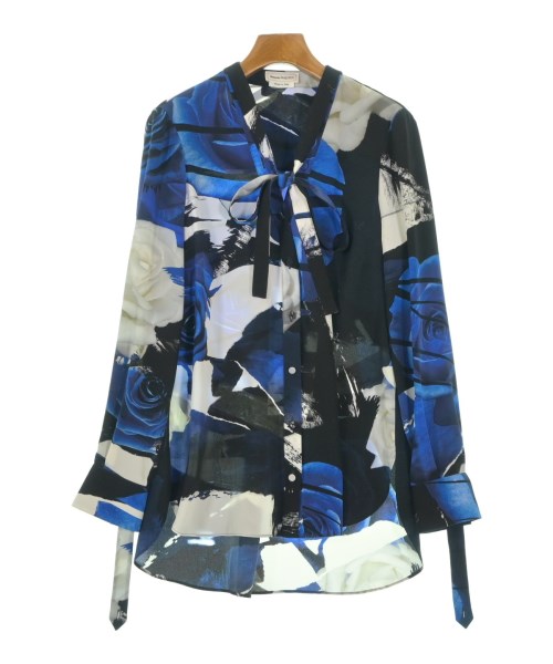 ALEXANDER MCQUEEN(アレキサンダーマックイーン)ブラウス 青 サイズ:40(M位)/2200663400058