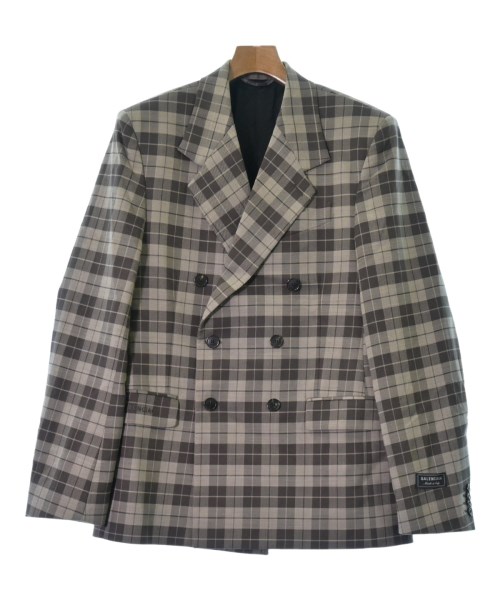 BALENCIAGA(バレンシアガ)カジュアルジャケット 茶 サイズ:44(S位)/2200378403023