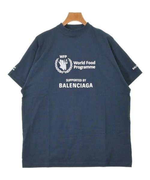 BALENCIAGA(バレンシアガ)Tシャツ・カットソー 紺 サイズ:L/2200639598277
