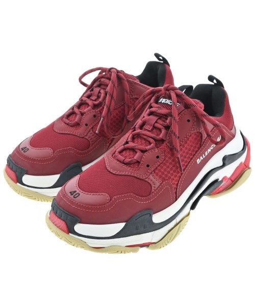 BALENCIAGA(バレンシアガ)スニーカー 赤 サイズ:26.5cm/2200637931120
