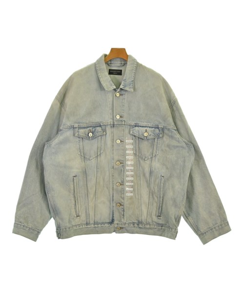 BALENCIAGA(バレンシアガ)デニムジャケット 青 サイズ:L/2200642292094