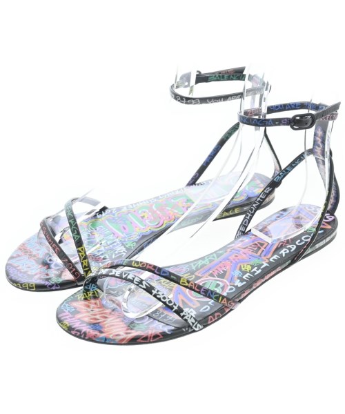 BALENCIAGA(バレンシアガ)サンダル 黒 サイズ:EU35(21.5cm位)/2200594053019