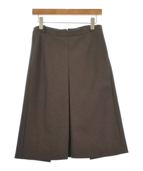 BALENCIAGA(バレンシアガ)ひざ丈スカート 茶 サイズ:36(XS位)/2200585507118