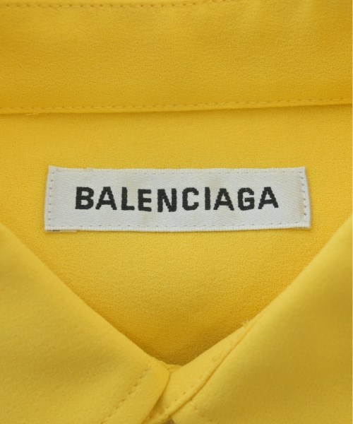BALENCIAGA（バレンシアガ）カジュアルシャツ 黄 サイズ:34(XS位) レディース/2200550366177