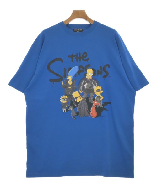 BALENCIAGA(バレンシアガ)Tシャツ・カットソー 青 サイズ:2(M位)/2200617091011