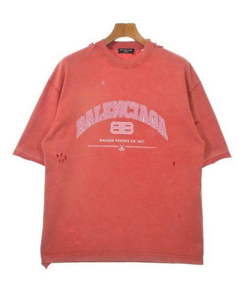 BALENCIAGA(バレンシアガ)Tシャツ・カットソー 赤 サイズ:XXS/2200618827114