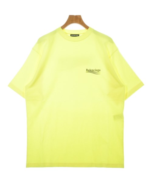 BALENCIAGA(バレンシアガ)Tシャツ・カットソー 黄 サイズ:XS/2200618827138