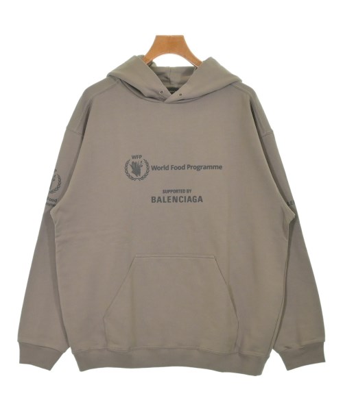 BALENCIAGA(バレンシアガ)パーカー 茶 サイズ:M/2200594792062