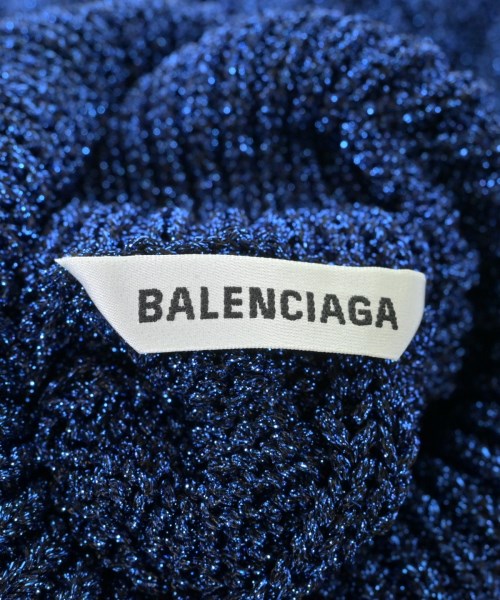 BALENCIAGA（バレンシアガ）ニット・セーター 青 サイズ:S メンズ/2200609321027