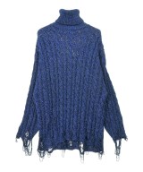 BALENCIAGA（バレンシアガ）ニット・セーター 青 サイズ:S メンズ/2200609321027